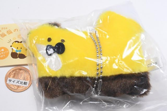 Amazon | 狐狐のぬいぐるみ [4.紳士な黄狐狐](単品) ガチャガチャ